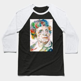 JEAN-PAUL MARAT watercolor portrait Baseball T-Shirt